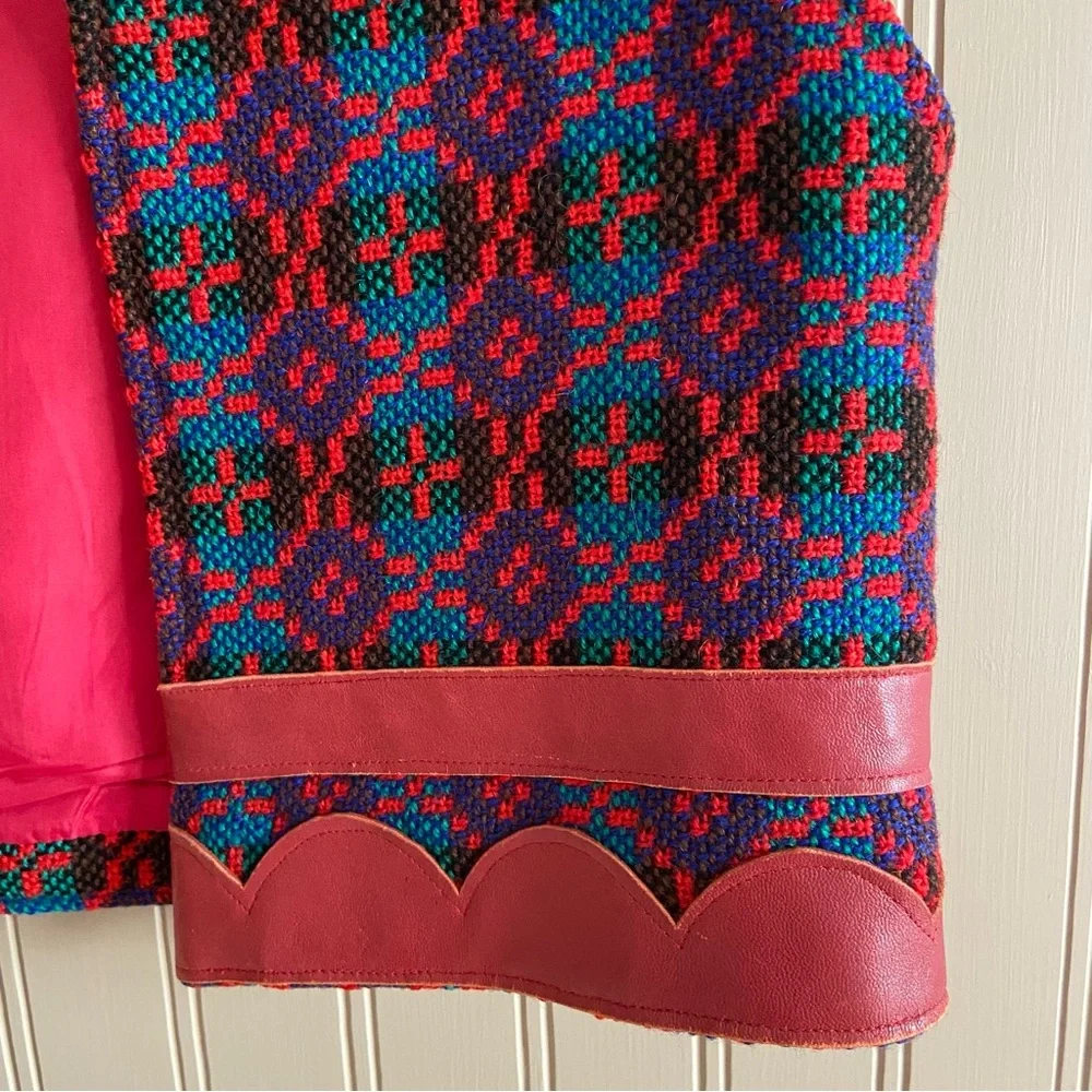 Saks Fifth Avenue Multicolor Patterned Vest - Picture 2 of 11